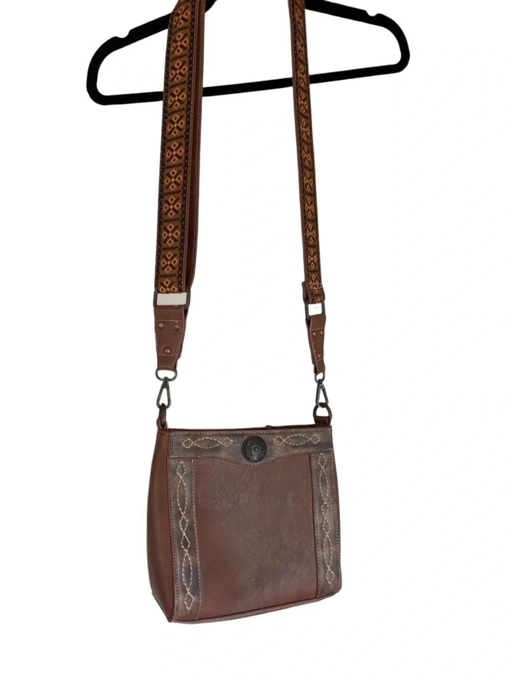 Boot Barn Blazin Roxx Women's Ivy Copper Concho Crossbody Bag - Copper